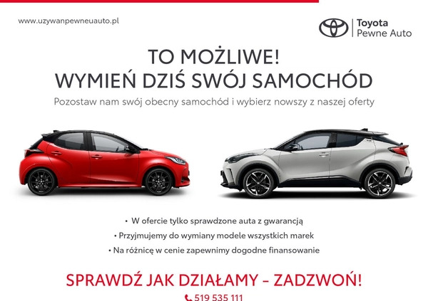 Toyota Verso cena 64800 przebieg: 89237, rok produkcji 2016 z Poddębice małe 172